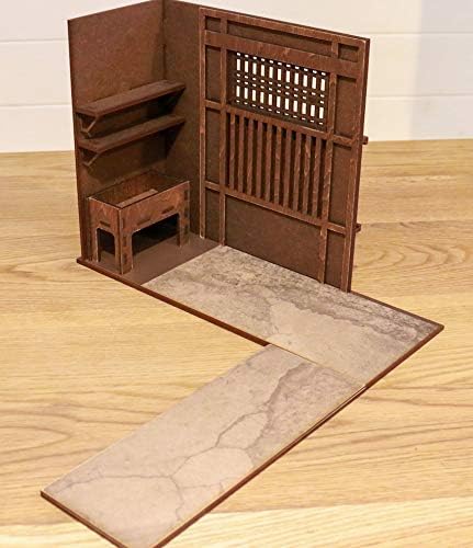 Amazon 1 10スケール和風ドールハウス拡張パーツ土間 セール フィギュア ドール 通販