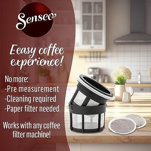 Senseo Strong Coffee Pods Bags Dark Roast Bags of 48 Single