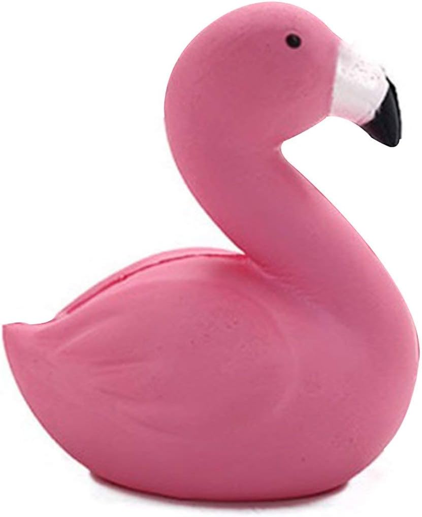 Vinkent Simulation Flamingo Toys Vent Toys Slow Rising Toys Slow Rise Kawaii Toys Soft Rebound Reduce Stress Reliever Gift