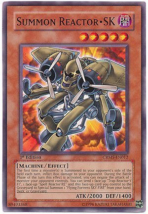 Yu-Gi-Oh! - Summon Reactor SK (CRMS-EN012) - Crimson Crisis - 1st Edition - Common