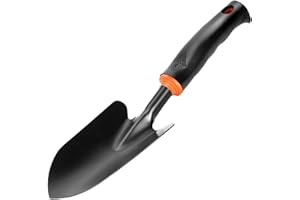 MAOMAOCHA Garden Trowel Hand Shovel Heavy Duty Gardening Hand Trowel with Ergonomic Grip Rust Resistant Garden Tools Small Spade for Planting Transplanting, Weeding, Moving and Smoothing Soil-Gardening Gift
