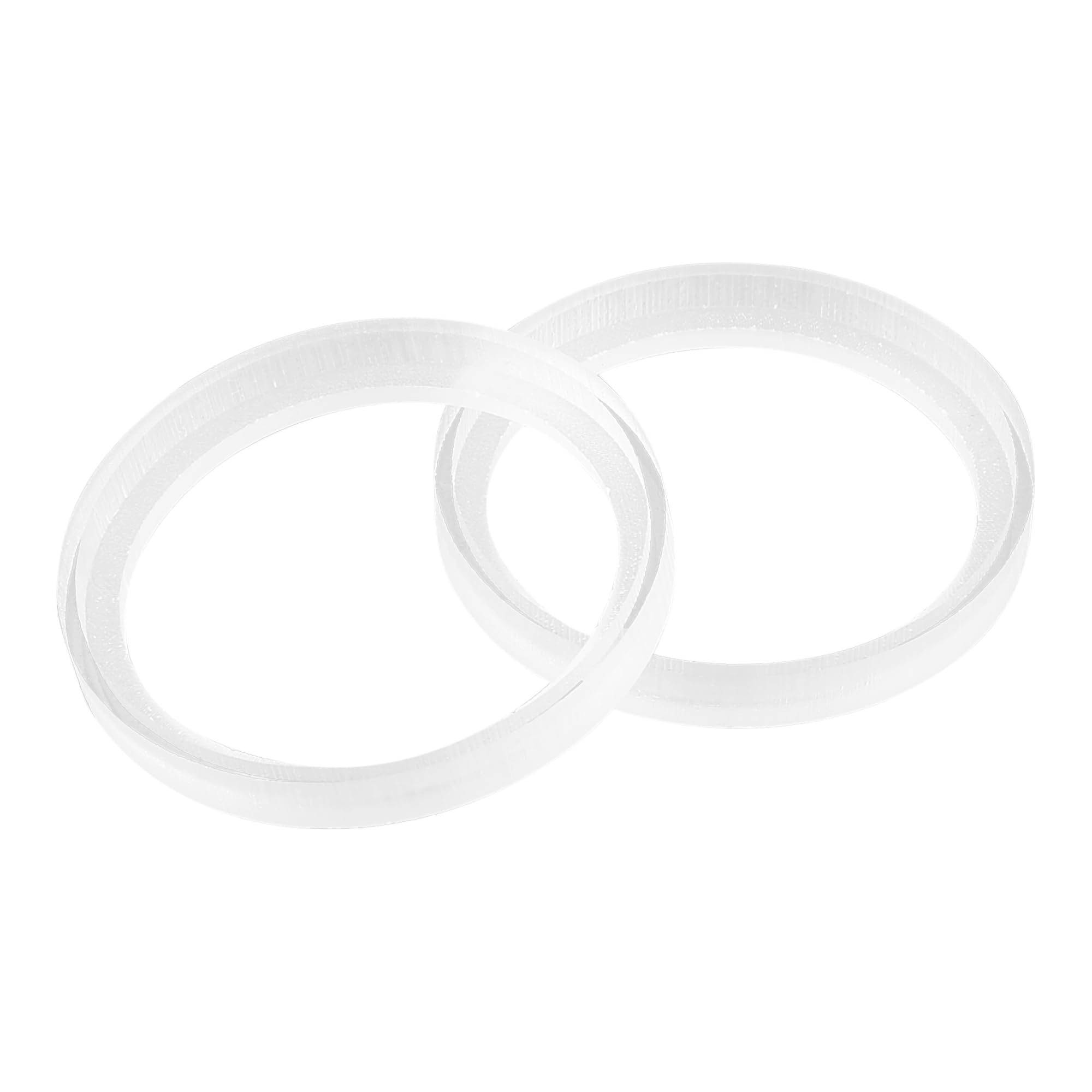 X AUTOHAUX 2Pcs for 1.5 Inch Car Speakers Spacer Ring Acrylic 50mm ID