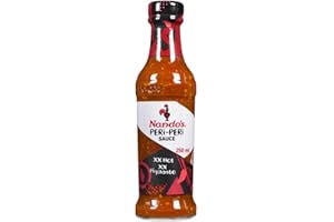 Nando's XX Hot Peri Peri Sauce | Extra Hot Chili Sauce | African Bird’s Eye Chili Hot Sauce | Gluten Free | Keto | Vegetarian
