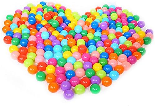JUA PORROR 5.6cm 50pcs Colorful Fun Ball Soft Plastic Ocean Ball Baby Kid Toy Swim Pit Toy