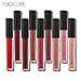 XEDUO FOCALLURE New Fashion Waterproof Long-Lasting Matte Liquid Lipstick Cosmetic Sexy Lip Gloss Kit for Women (01#)