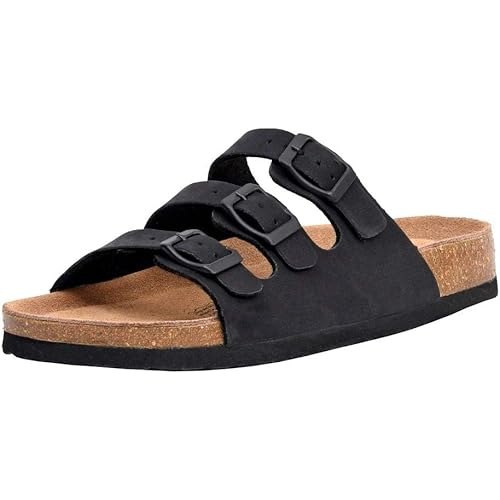 Women's Cushionaire Lela Cork footbed Sandal with +Comfort