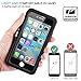 Temdan iPhone 7/8/SE 2020 Waterproof Case with Floating Strap and Built in Screen Protector Snowproof Shockproof Underwater Case for iPhone 7 iPhone 8 and iPhone SE 2020(Black)