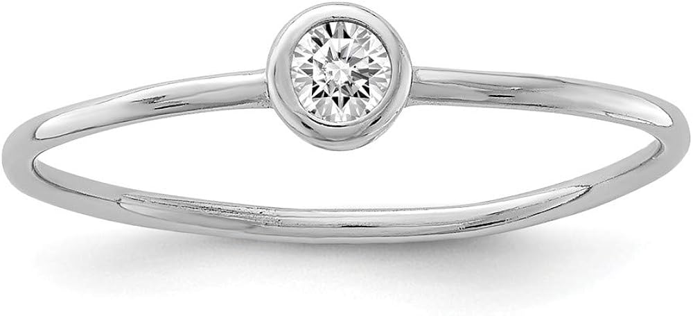 925 Sterling Silver Cubic Zirconia Cz Circle Band Ring Fine Jewelry For Women Gift Set