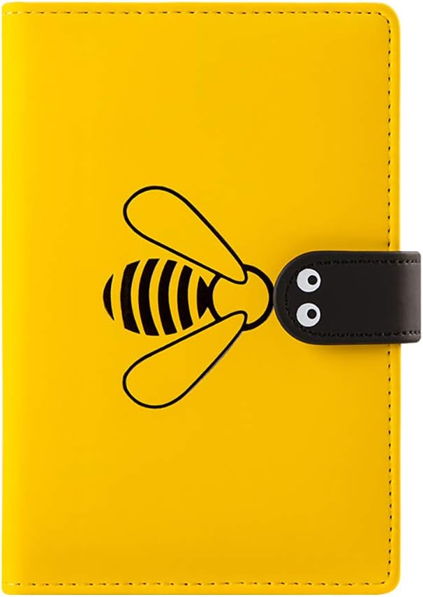 Kawaii Bee 2020 Planner Organiser Notebook and Journal Cute B6 Diary Notebook Weekly Plan Monthly Plan Travel School Manual 365days, b, B6
