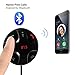 Bluetooth FM Transmitter, GOUXIANG Car's Radio Broadcasting Music MP3 Player and Hand-free Calling Walkie-talkie Taxi Style with USB Charger (Black)