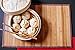 Bamboo Steamer Chinese Food Dumpling Maker - Steaming Basket - Dim Sum Steamer - Dumpling Steamer 9.5 inch - Two Layer Stackable Bamboo Asian Steamer Baskets With Cookbook