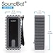 SoundBot SB515FM FM RADIO Bluetooth Wireless Shower Speaker IPX7 Shock-Proof Weather Resistant Portable Radio Tuner w/Auto-Scan,15Hrs Playback Music Streaming,PremiumHD Acoustic Sound-Grey