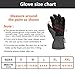 Palmyth Waterproof Ice Fishing Winter Gloves Warm for Cold Weather Men and Women 3M Thinsulate Windproof Insulated Thermal for Ski, Shovel Snow, Snowboard, Snowmobile, Touch Screen (Gray, Large)