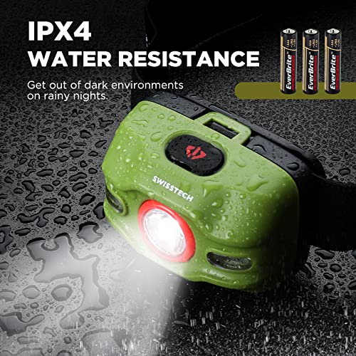 Swiss+Tech Waterproof LED Headlamp & Lighters, 13 in 1 Multitool Plier, Windproof Flameless USB Rechargeable Lighters with Head Lamp flashlight for Outdoors, Camping, Hiking 3 Pieces Tool Set