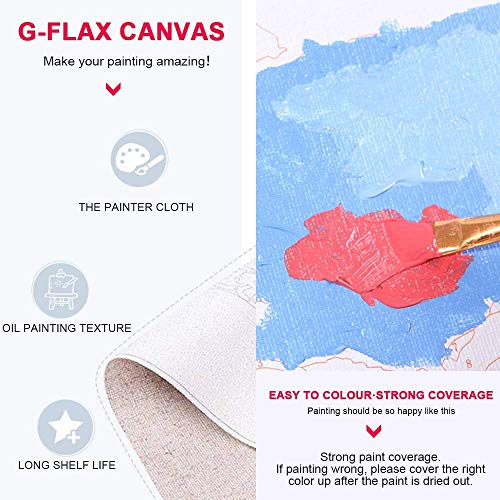 Various Sunflower Series Paint by Numbers for Adults Kids Beginners Easy Acrylic on Canvas 16\