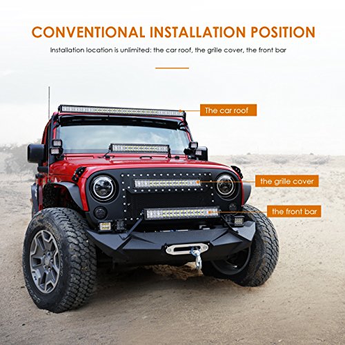 image for Auxbeam 32 Inch LED Light Bar RGB Multi-Color Curved LED Bar 5D V Seri