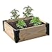 Panacea 89584 Raised Garden Bed Corner Brackets Plant-Container-Accessories, Black