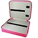 Miraclekoo 120 Slots PU Leather Pencil Holder Pencil Case Large Capacity Multi-layer Pencil Bag (ROSE)