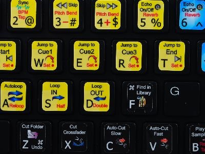 DJAY KEYBOARD STICKERS FOR LAPTOP, NOTEBOOK AND DESKTOP