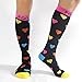 Men Socks Compression 20-30mmHg Sport Socks Protect Ankle For Team soccer,Football,Baseball, Running,Flight,Working