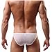 YiZYiF Men's Bikini Swimwear Underwear Smooth Thin Mini Swim Briefs Pants White XX-Large