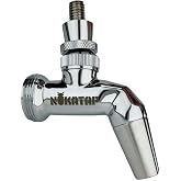 Nukatap SS Forward Sealing Beer Faucet (Chrome Plated Stainless Steel)