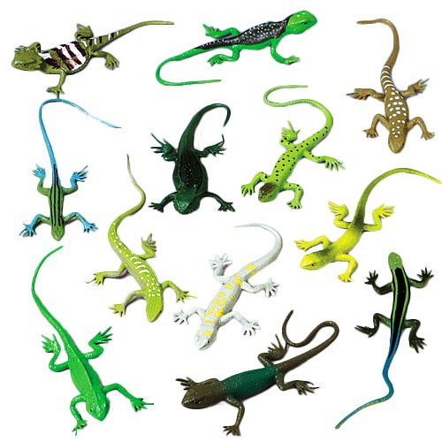 Assorted Toy Plastic Realistic Reptiles