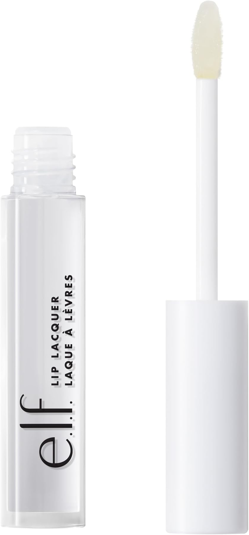 e.l.f. Lip Lacquer Nourishing Clear Ultra Shine Lip Gloss Vitamin E Vegan