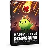 Unstable Games Happy Little Dinosaurs Board Game | Funny Card Game, 2-4 Players, Ages 8 And Up, Award-Winning, Family Game Night