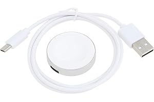 Micro Traders Magnetic Smart Watch Charging Dock with Cable Compatible with Huawei Watch Fit4 Fit4 Pro Watch 5