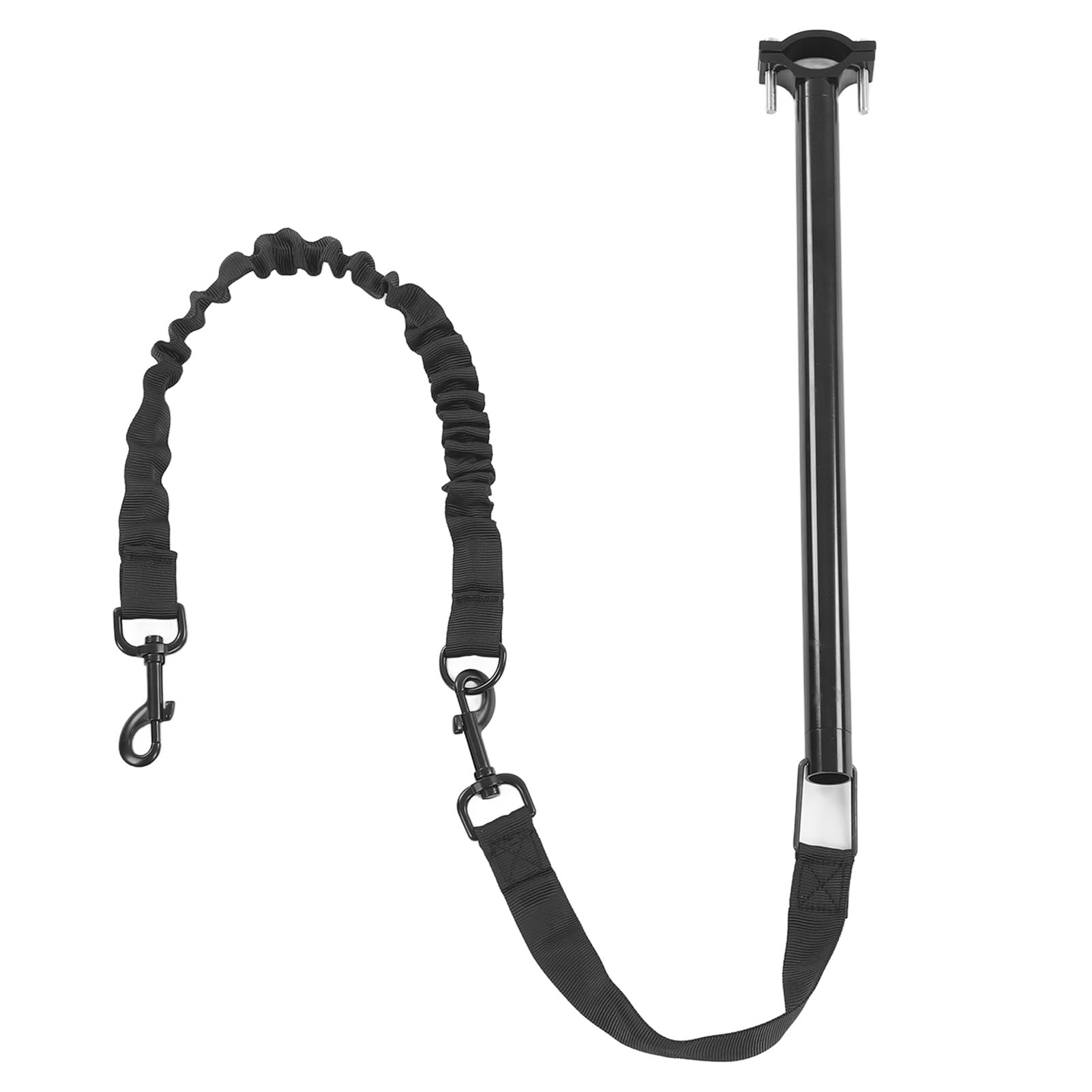 Luqeeg Bike Dog Leash, Dog Cycling Leash, Rotating Dog Bike Leash, Retractable Handsfree Pet Leash with Nylon Metal Material and Retractable for Outdoor Exercise, Dog Walking Essentials