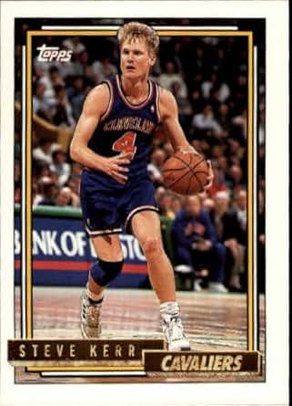 Amazon.com: 1992 Topps Gold Basketball Card (1992-93) #14G Steve Kerr