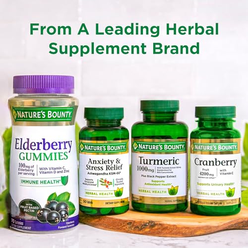 NATURE’S BOUNTY STRESS RELIEF, ASHWAGANDHA KSM-66, SUPPORTS OCCASIONAL STRESS RELIEF, DIETARY SUPPLEMENT, 2 TABLETS PER DAY, VEGETARIAN TABLETS, GLUTEN FREE, 90 CT