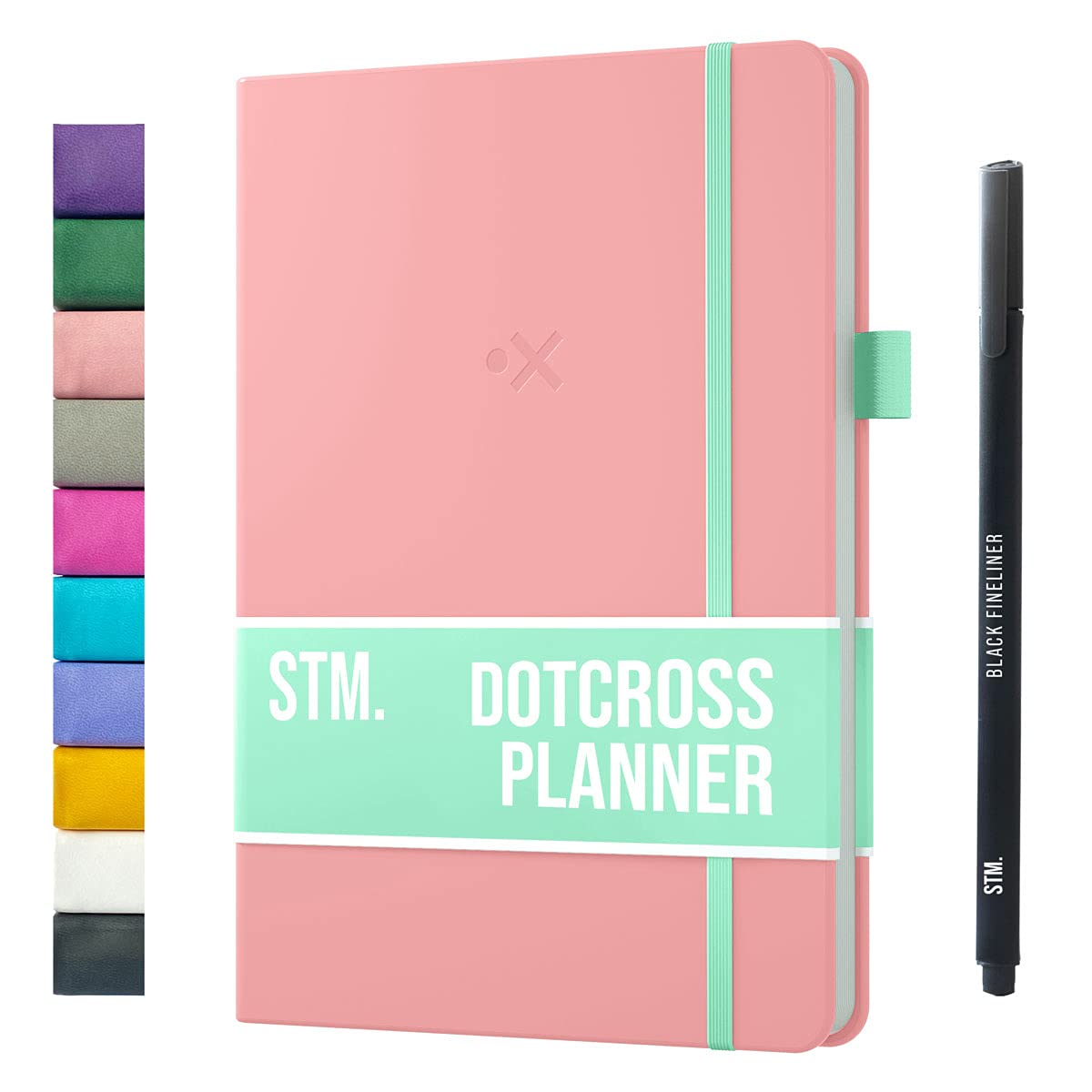 Daily Planner 2026 (Undated) | B5 Dotcross | Your All in One Day Organizer, At A Glance Weekly Agenda, Yearly Calendar Book | Planners for Personal, Professional, Academic & Work Goals and Schedule