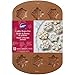 Wilton 12 Cavity Copper Colored Snowflake Cookie Pan, Copper
