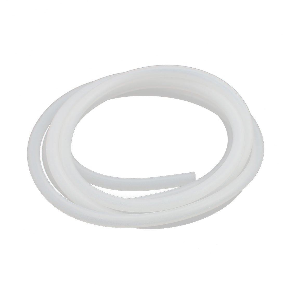 sourcingmap 2mm x 4mm High Temp Resistant Flexible Silicone Tube Hose Pipe 1M Length