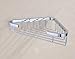 Corner Shower Caddy - Rustproof Stainless Steel Wall Mount Shower Basket for Bathroom , Polished Chrome