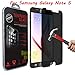 Galaxy Note 5 Screen Protector, 2.5D Privacy Tempered Glass LCD Anti-Spy Screen Protector Film Screen Guard Cover Shield for Samsung Galaxy Note 5 - Privacy