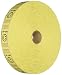 Indiana Ticket Company Smile Ticket Roll, Yellow primary
