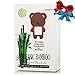 MICHLEY Animal Hooded Baby Towel Washcloth,Toddler Premium Cotton Absorbent Bathrobe for Girls Boys 2-6 Year (Fox)