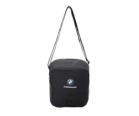 puma black messenger bag