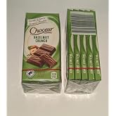 Choceur Hazelnut Crunch Smooth &amp; Creamy European Chocolate Bars - 5 Bars x 1.4oz (40g)