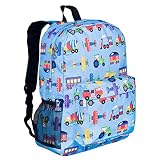 Wildkin Kids 16 Inch Backpack for Boys and Girls, Perfect Size for Kindergarten, Elementary, and Middle School, Patterns Coordinate with Our Lunch Boxes and Duffel Bags