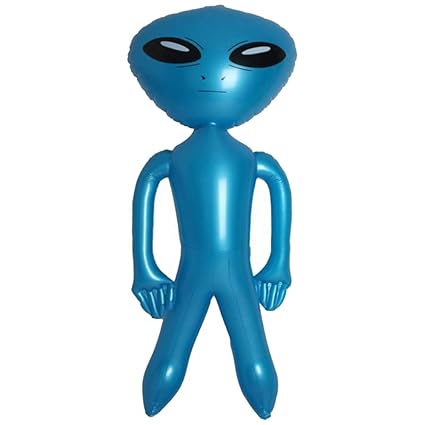 inflatable alien doll