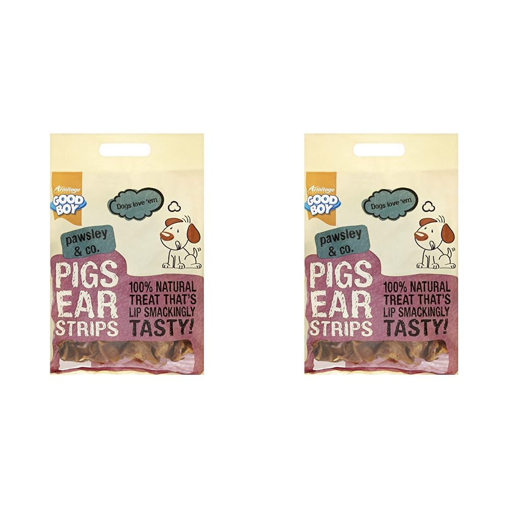 Good Boy Pigs Ear Strips 500 g (Pack of 2)