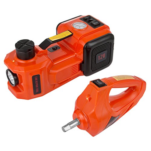 Bestauto 3Ton Electric Hydraulic Floor Jack 12V Electric Hydraulic Jack