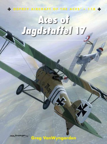 Aces of Jagdstaffel 17 (Aircraft of the Aces Book 118) by Greg VanWyngarden