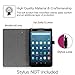 Fintie Folio Case for Amazon Fire HD 8 (Previous Generation - 6th) 2016 release - Slim Fit Premium Vegan Leather Standing Protective Cover With Auto Wake / Sleep, Fantasy Diamond