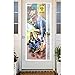 Orgrimmar Halloween Door Cover and Creative Skeleton Toilet Cover Zombie Restroom Door Sticker Scary Horror Wall Decals for Party Decoration