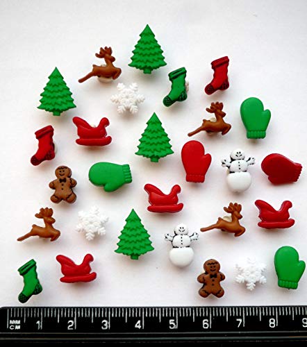 Download Christmas Trimmers Novelty Craft Butto Buy Online In Dominica At Desertcart PSD Mockup Templates